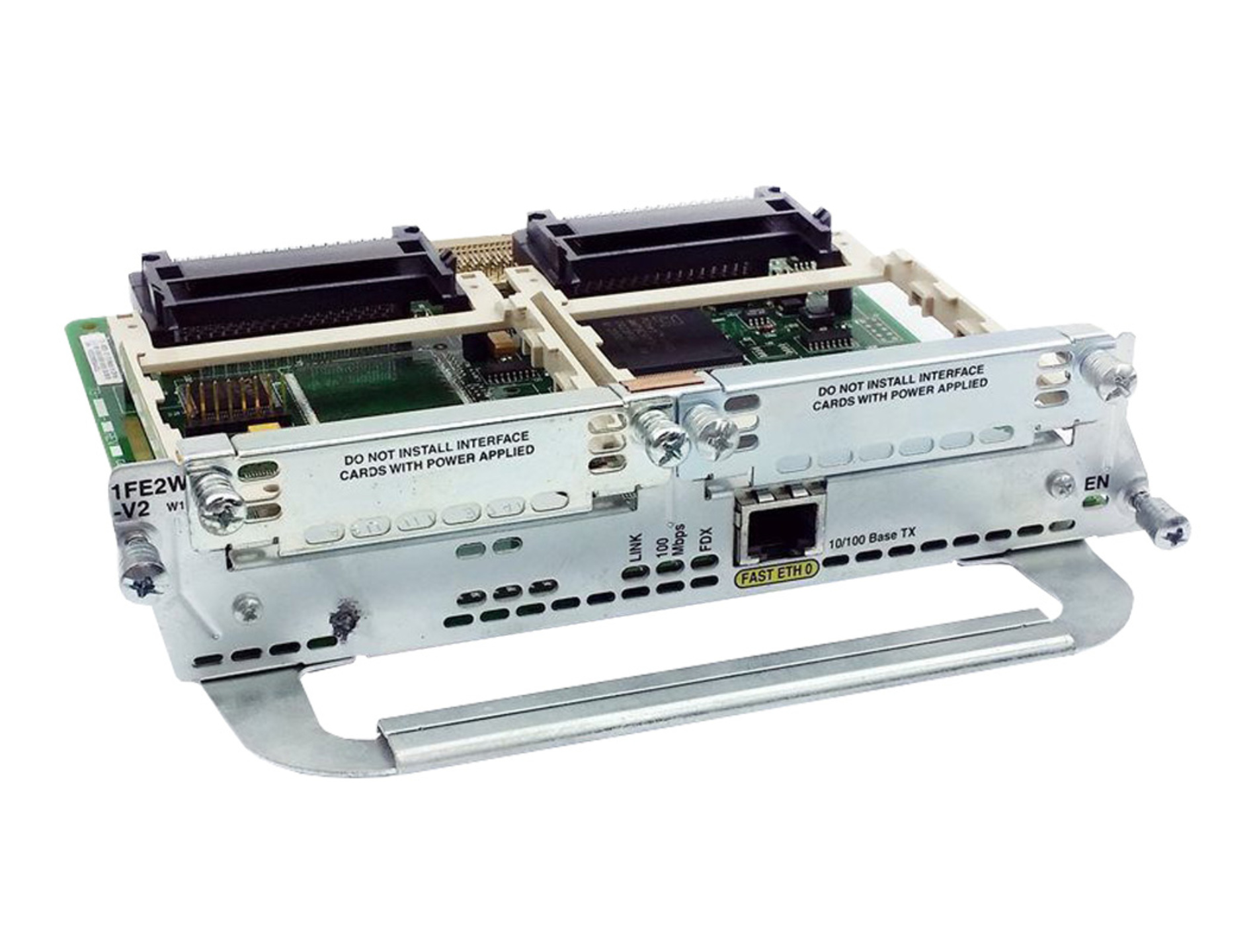 CISCO MODULE NM-1FE2W 1x10/100 ETHERNET 2xWAN CARD