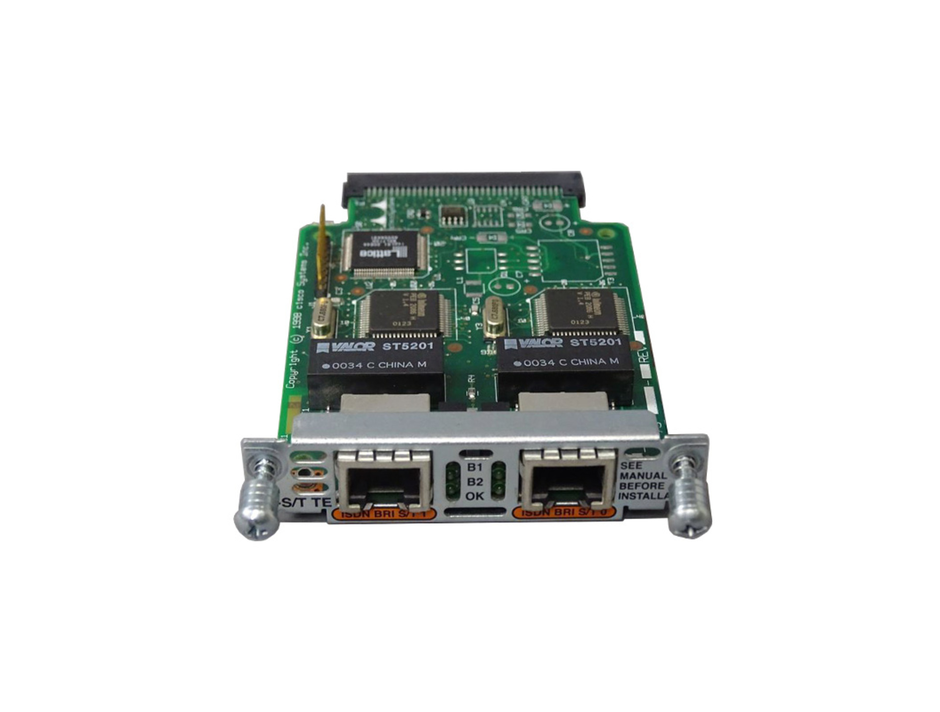 MODULE CISCO  VIC-2B-S/T-TE Voice Interface Card