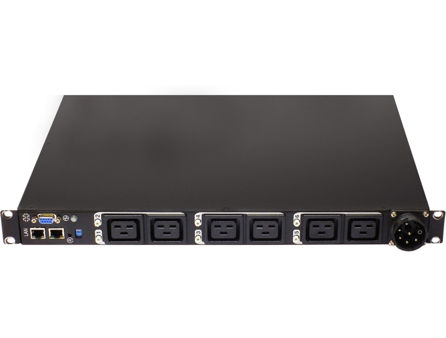 PDU 6-OUTLETS IBM, 6XC19, 3XC13, 220-240V, 1PH, 63A, 1U