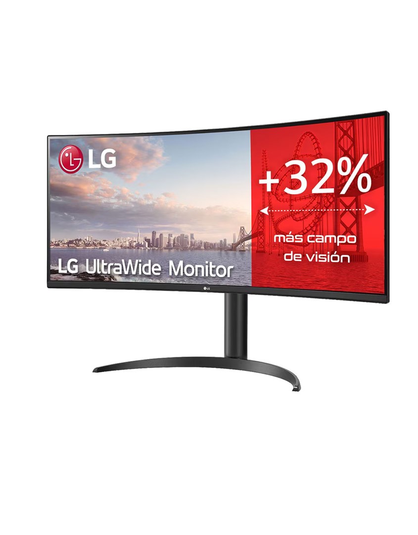 LG 34WP75CP-B LED display 86.4 cm (34") 3440 x 1440 pixels Wide Quad HD LCD Black - Image 2