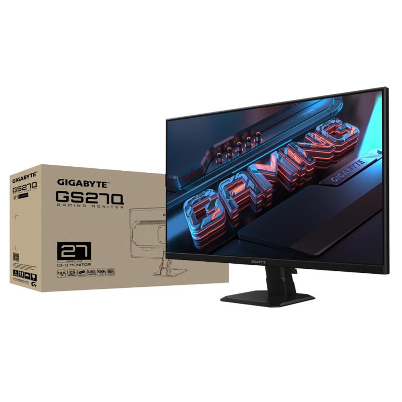 Gigabyte GS27Q computer monitor 68.6 cm (27") 2560 x 1440 pixels Quad HD LCD Black - Image 8