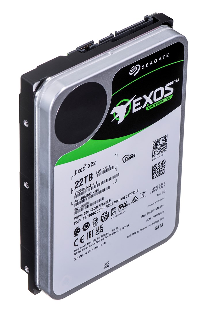 Seagate ST22000NM001E internal hard drive 3.5" 22 TB Serial ATA