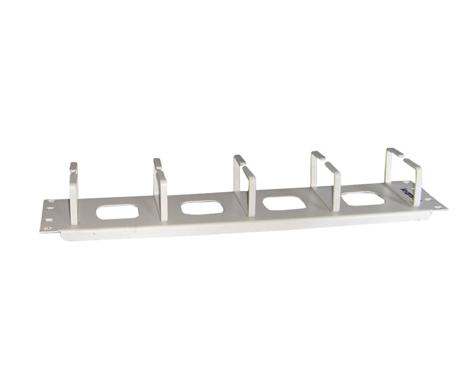 CABLE MANAGER LEGRAND 2U 5 HOOK WHITE METAL