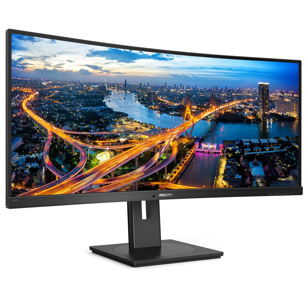 Philips B Line 346B1C/00 computer monitor 86.4 cm (34") 3440 x 1440 pixels Quad HD LCD Black - Image 7