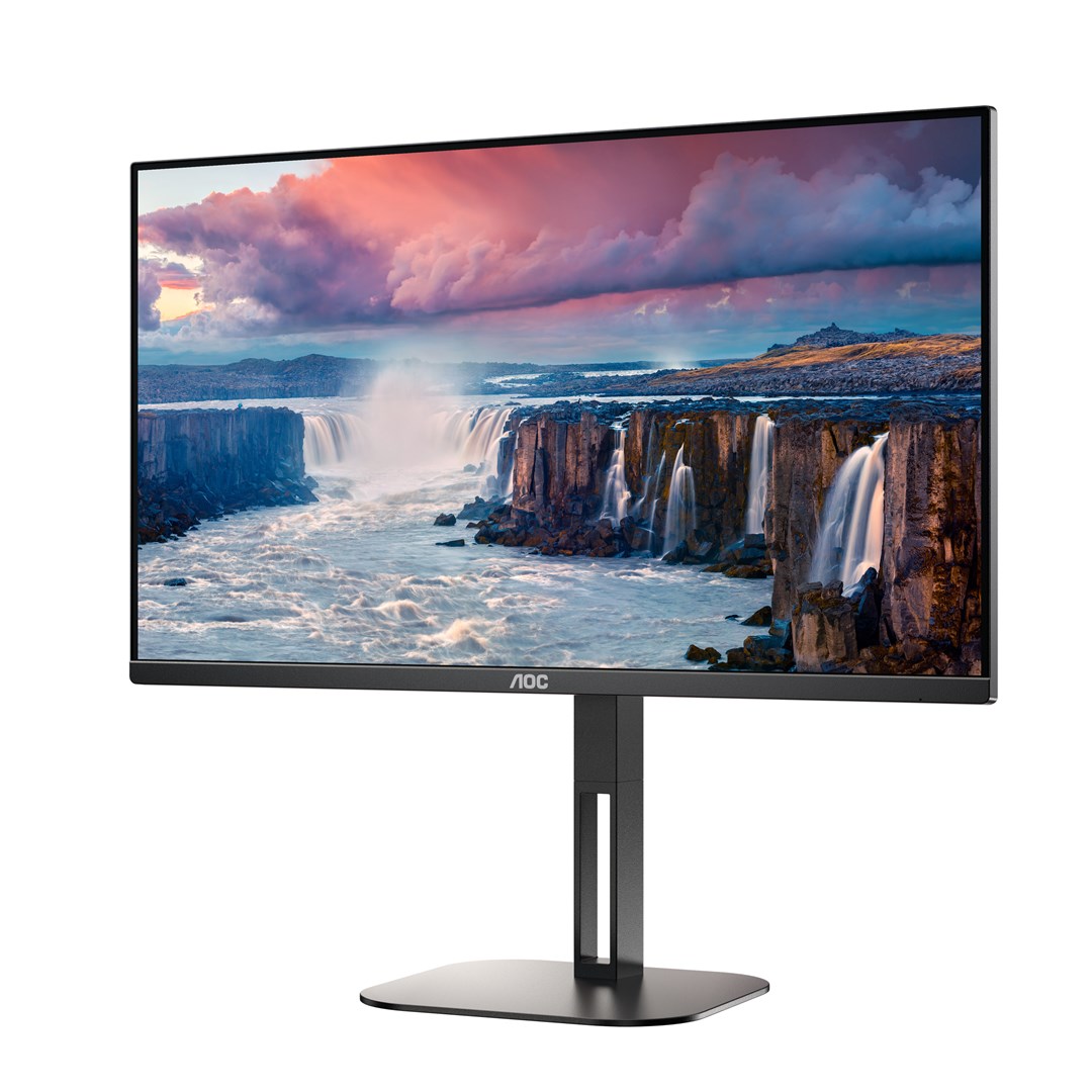 AOC V5 Q27V5C 68.6 cm (27") 2560 x 1440 pixels Quad HD LED Black - Image 3