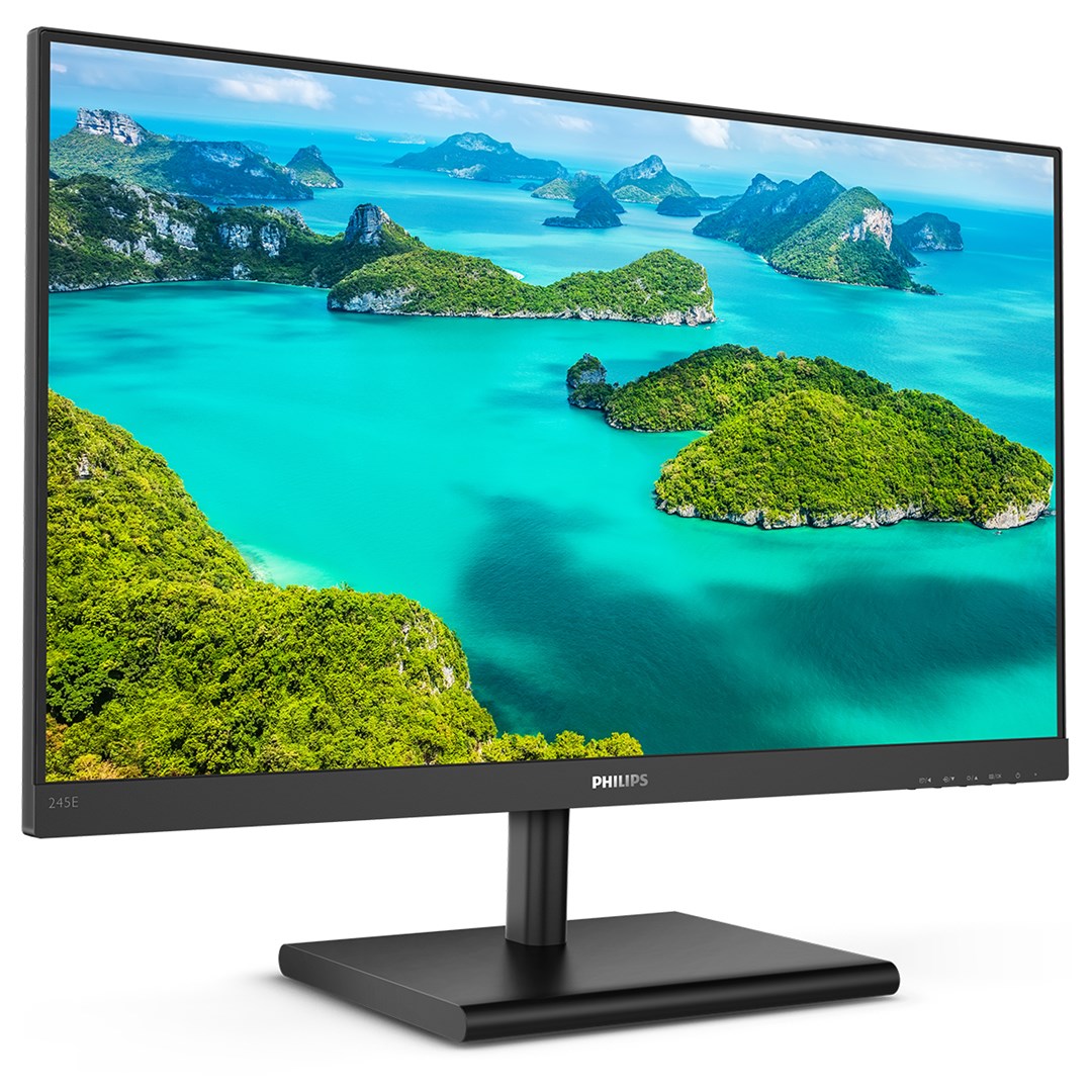 Philips E Line 245E1S/00 LED display 60.5 cm (23.8") 2560 x 1440 pixels 2K Ultra HD LCD Black - Image 6