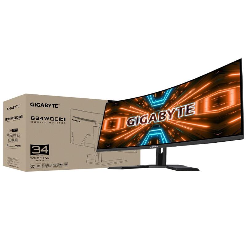 Gigabyte G34WQC A 86.4 cm (34") 3440 x 1440 pixels UltraWide Quad HD LCD Black - Image 8
