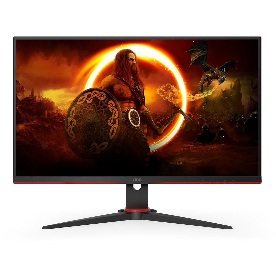 AOC G2 24G2SPAE/BK LED display 60.5 cm (23.8") 1920 x 1080 pixels Full HD Black, Red - Image 3