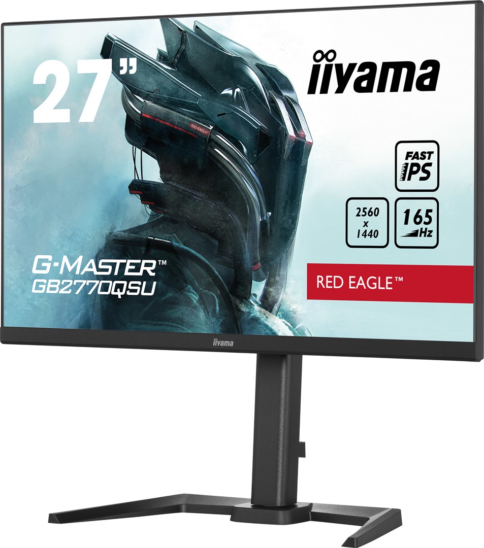 iiyama G-MASTER GB2770QSU-B5 computer monitor 68.6 cm (27") 2560 x 1440 pixels Wide Quad HD LED Black