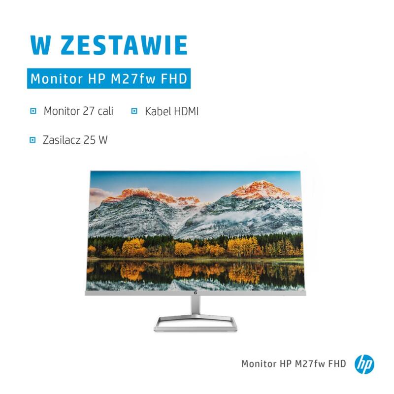 HP M27fw (2H1A4E9) 68.6 cm (27") 1920 x 1080 pixels Full HD LED - Image 8