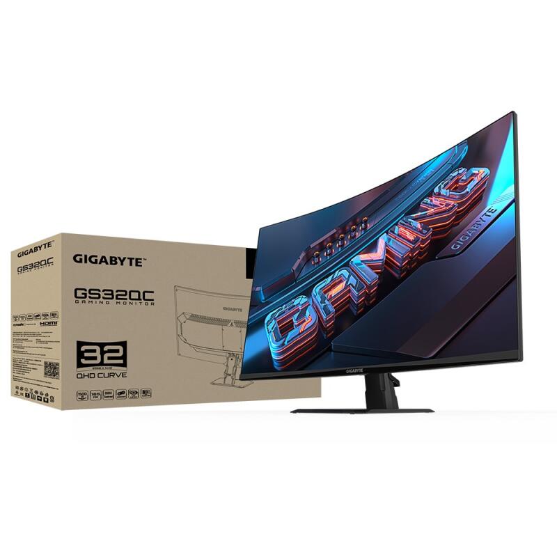 Gigabyte GS32QC computer monitor 80 cm (31.5") 2560 x 1440 pixels Quad HD LCD Black - Image 7