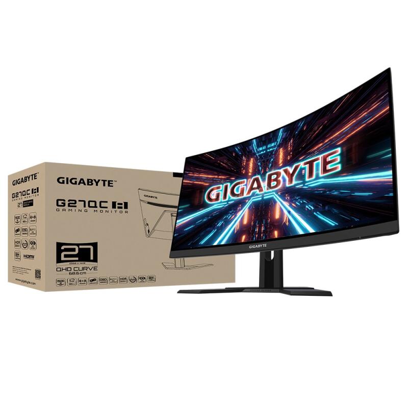 Gigabyte G27QC A computer monitor 68.6 cm (27") 2560 x 1440 pixels 2K Ultra HD LED Black - Image 7