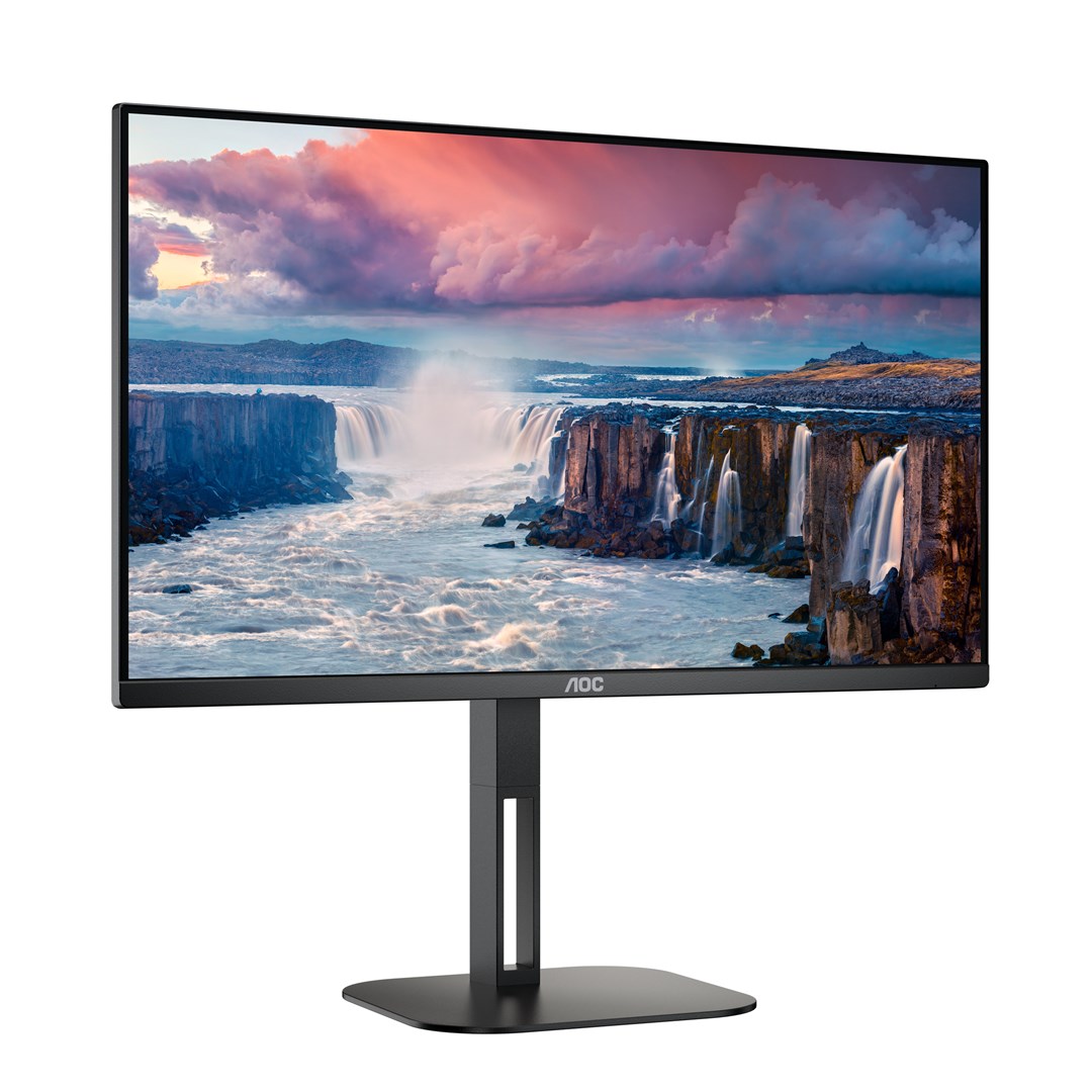 AOC V5 Q27V5C 68.6 cm (27") 2560 x 1440 pixels Quad HD LED Black - Image 4