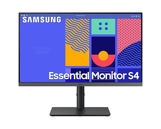 Samsung LS24C430GAUXEN computer monitor 61 cm (24") 1920 x 1080 pixels Full HD LED Black