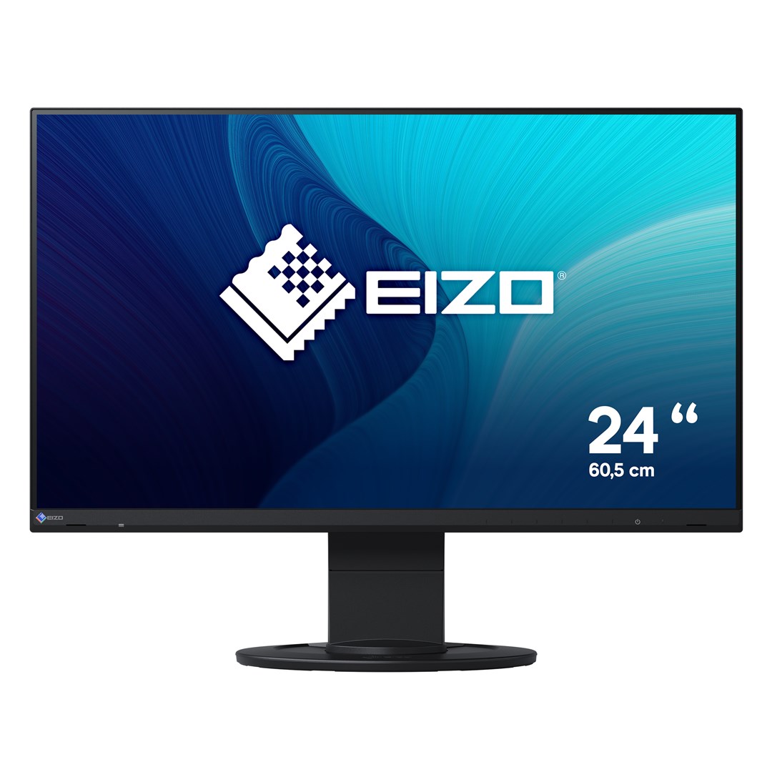 EIZO FlexScan EV2460-BK LED display 60.5 cm (23.8") 1920 x 1080 pixels Full HD Black - Image 6
