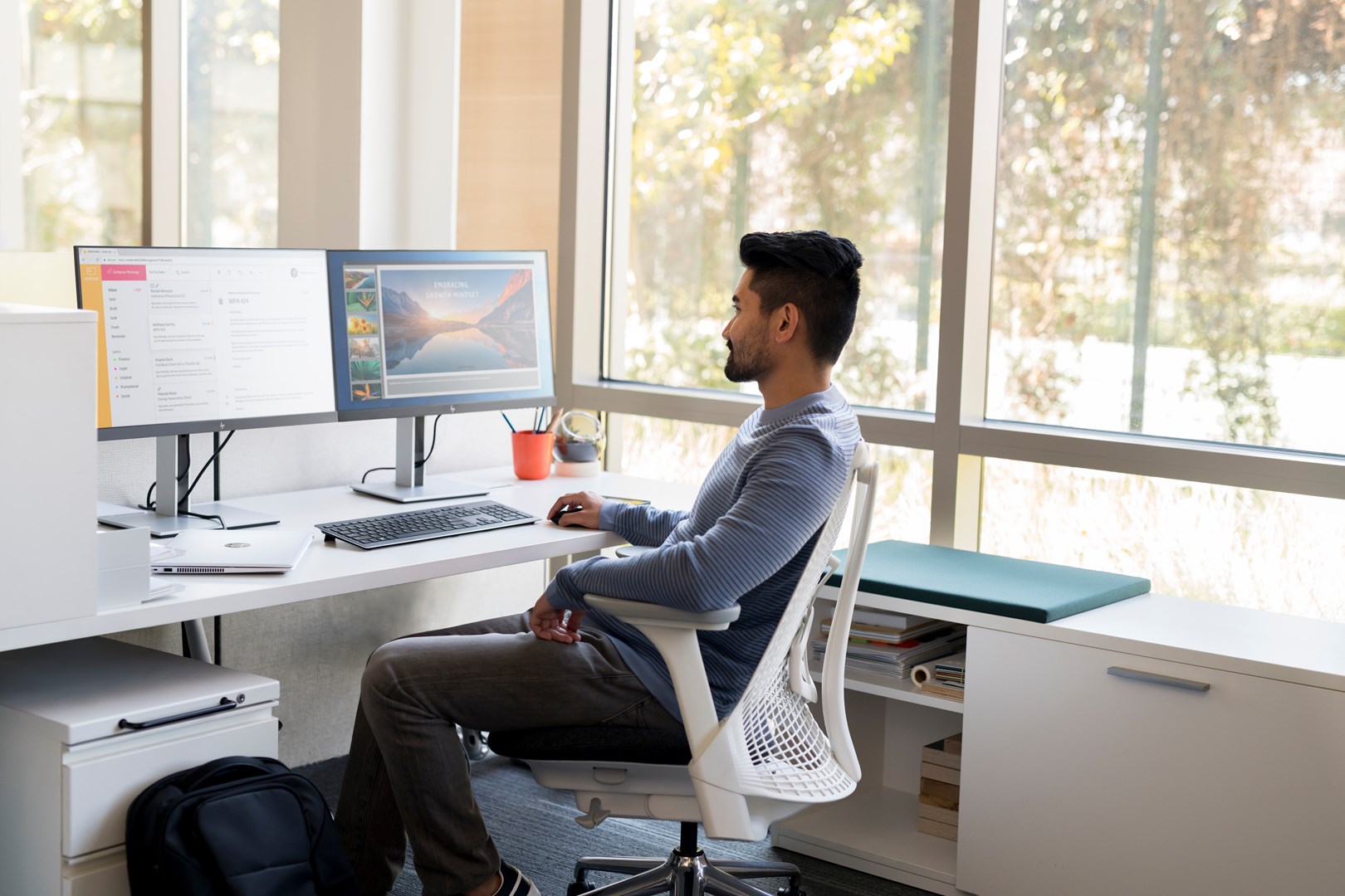 HP E-Series E24d G4 60.5 cm (23.8") 1920 x 1080 pixels Full HD Black - Image 19