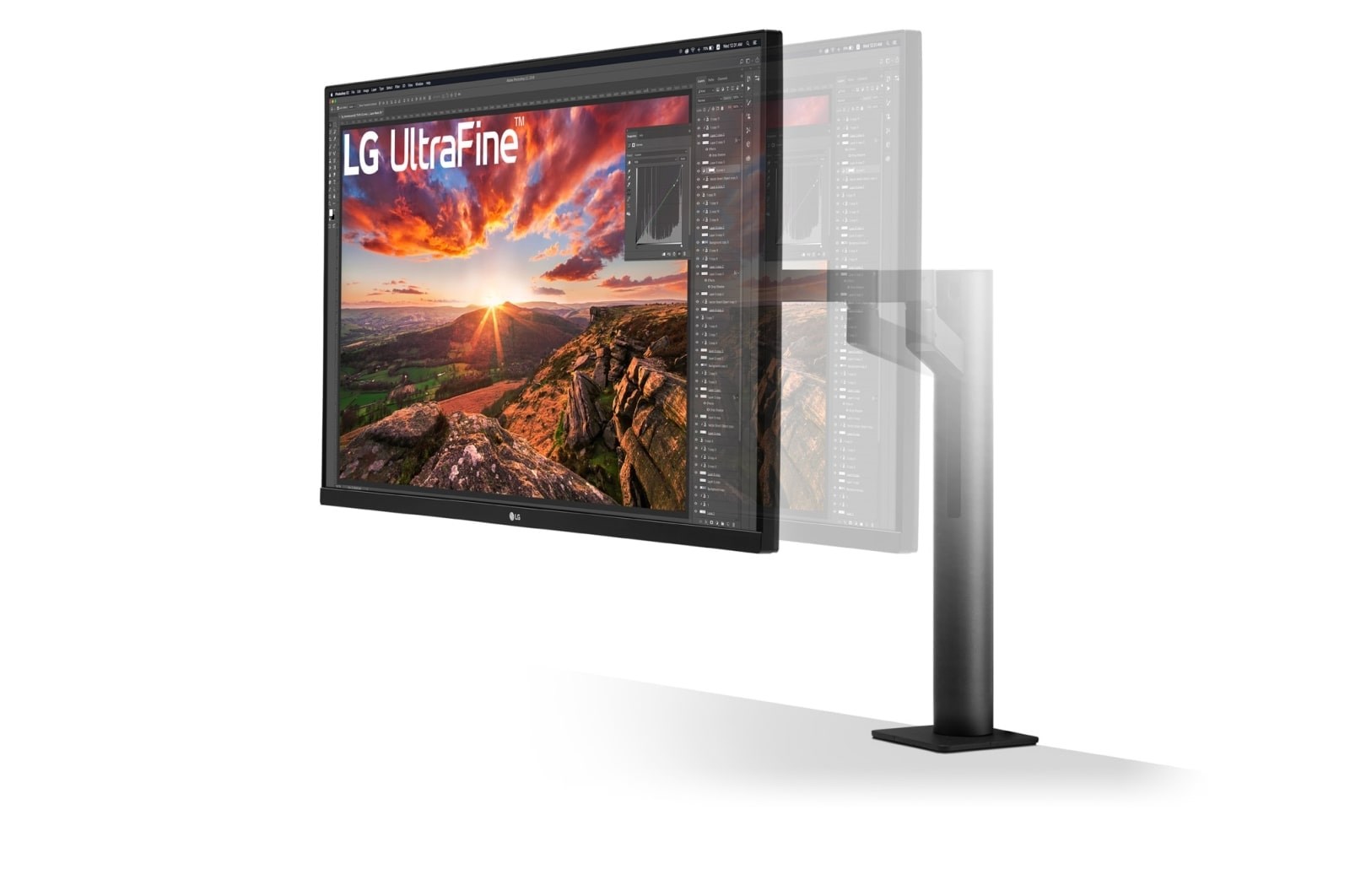 LG 32UN880P-B computer monitor 81.3 cm (32") 3840 x 2160 pixels 4K Ultra HD Black - Image 3