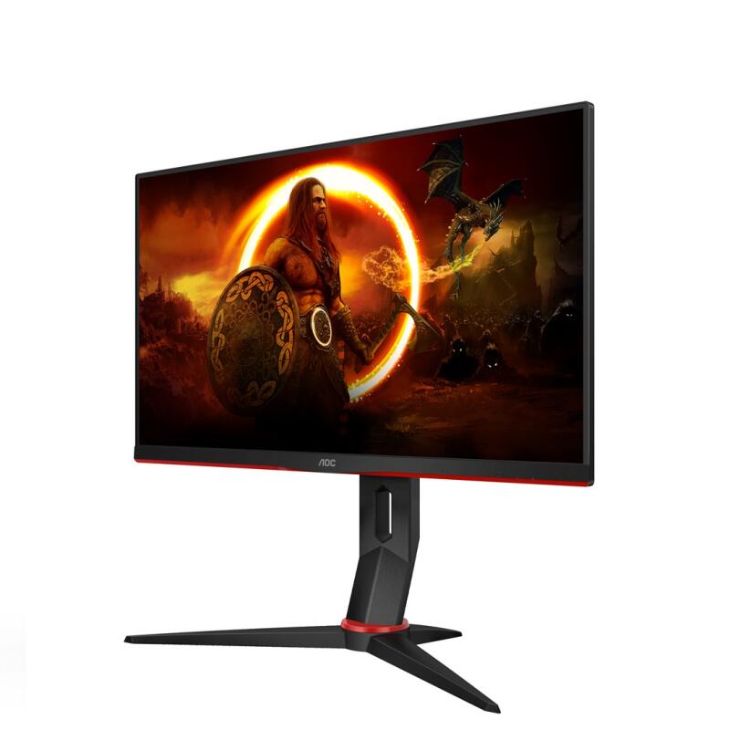 AOC 24G2SPU/BK computer monitor 60.5 cm (23.8") 1920 x 1080 pixels Full HD Black, Red - Image 4