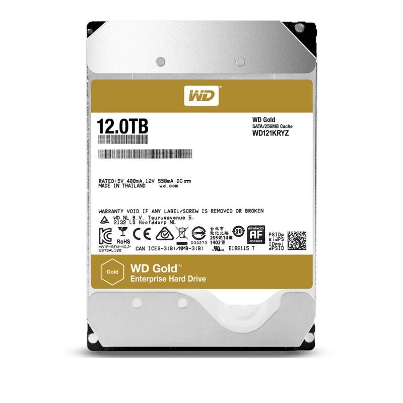 Western Digital Gold 3.5" 12 TB Serial ATA III - Image 2