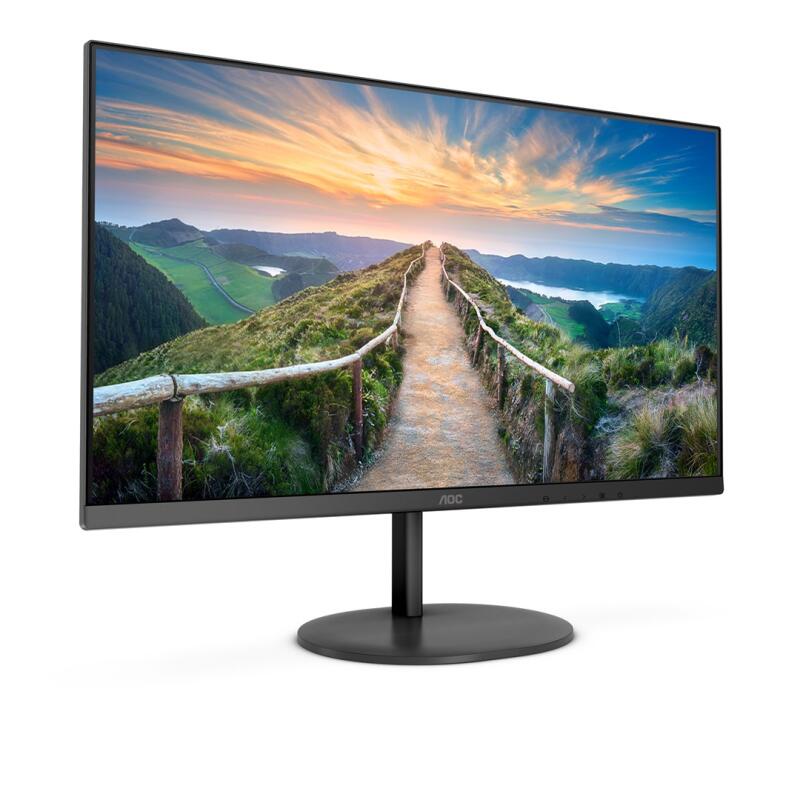 AOC V4 U27V4EA computer monitor 68.6 cm (27") 3840 x 2160 pixels 4K Ultra HD LED Black - Image 5