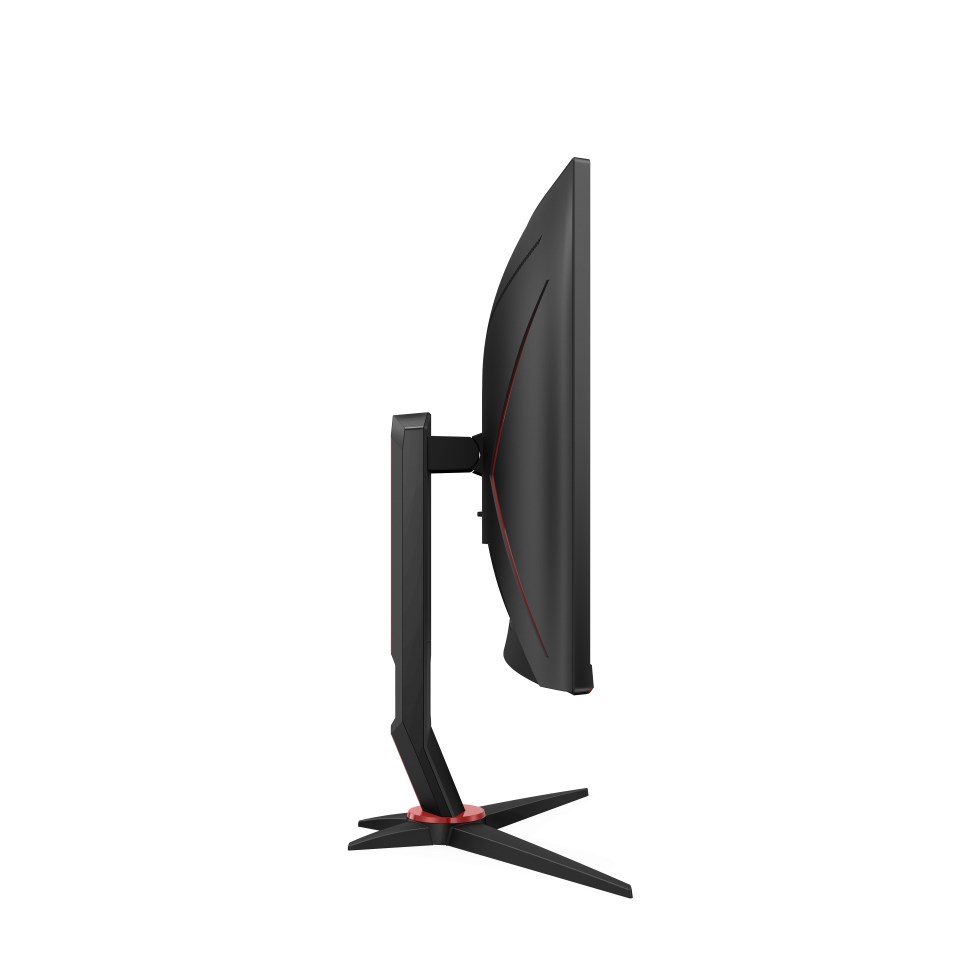 AOC CQ27G2S/BK computer monitor 68.6 cm (27") 2560 x 1440 pixels Quad HD Black, Red - Image 7