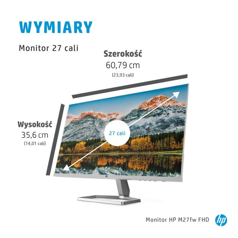 HP M27fw (2H1A4E9) 68.6 cm (27") 1920 x 1080 pixels Full HD LED - Image 6