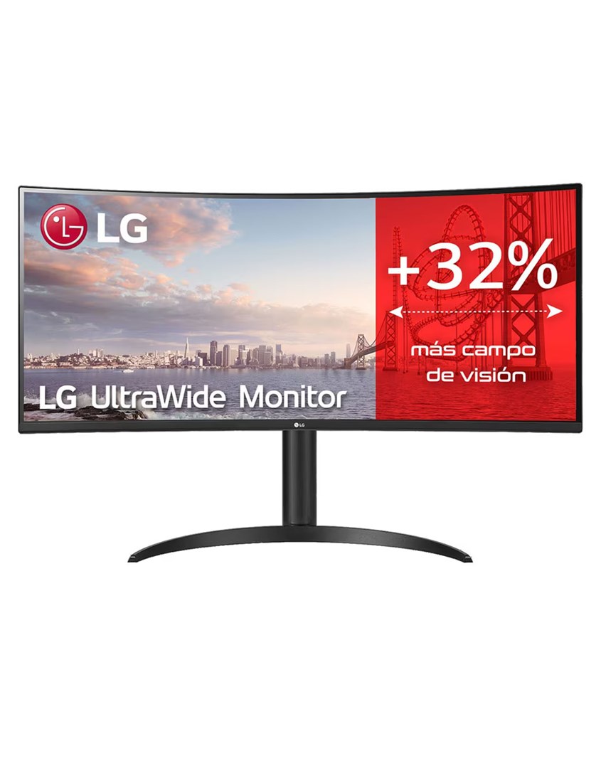 LG 34WP75CP-B LED display 86.4 cm (34") 3440 x 1440 pixels Wide Quad HD LCD Black