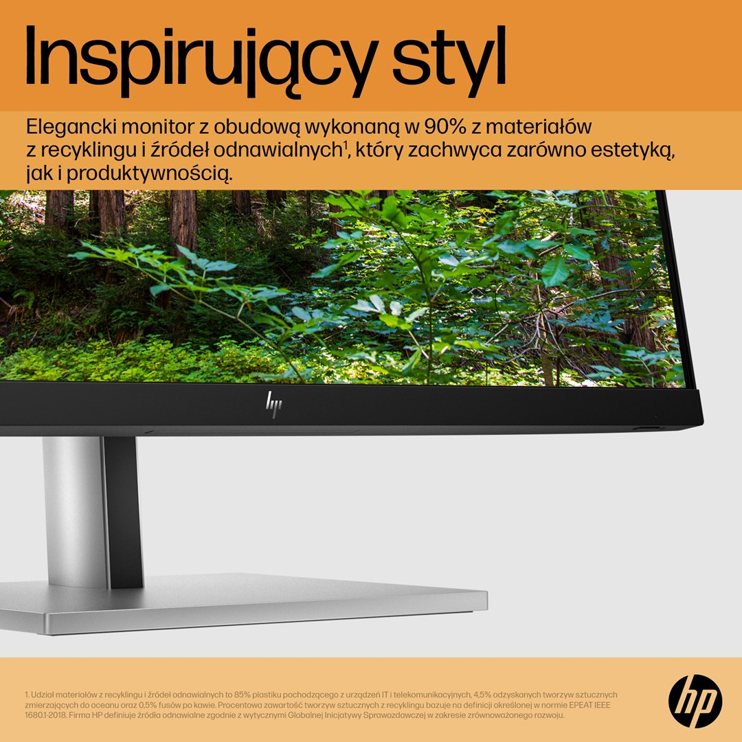 HP E-Series E24 G5 computer monitor 60.5 cm (23.8") 1920 x 1080 pixels Full HD LED Silver, Black - Image 6