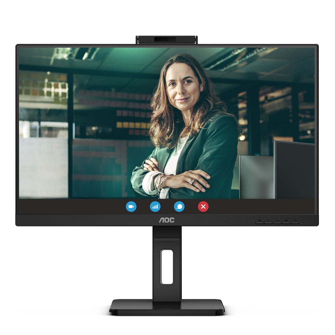 AOC 24P3CW computer monitor 60.5 cm (23.8") 1920 x 1080 pixels Full HD LED Black - Image 2