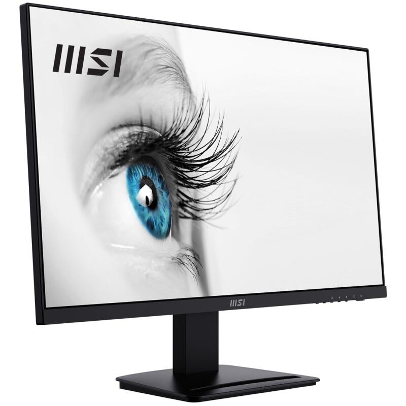 MSI Pro MP273A 27 Inch Monitor, Full HD (1920 x 1080), 100Hz, IPS, 4ms, HDMI, DisplayPort, VGA, Built-in Speakers, Anti-Glare, Anti-Flicker, Less Blue light, TÜV Certified, VESA, Kensington, Black - Image 6