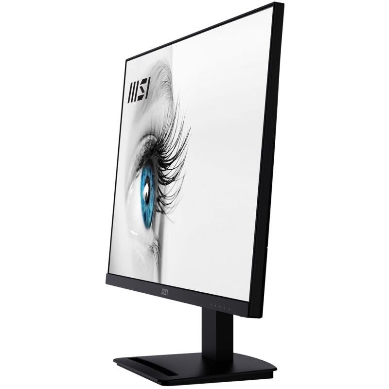 MSI Pro MP273A 27 Inch Monitor, Full HD (1920 x 1080), 100Hz, IPS, 4ms, HDMI, DisplayPort, VGA, Built-in Speakers, Anti-Glare, Anti-Flicker, Less Blue light, TÜV Certified, VESA, Kensington, Black - Image 7