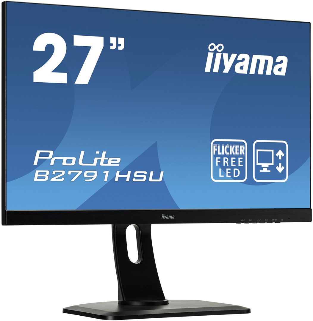 iiyama ProLite B2791HSU-B1 LED display 68.6 cm (27") 1920 x 1080 pixels Full HD Black - Image 2