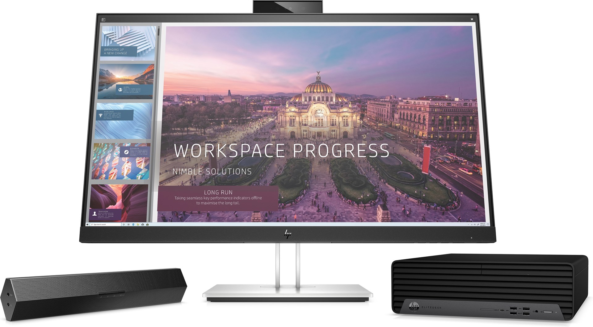 HP E-Series E24d G4 60.5 cm (23.8") 1920 x 1080 pixels Full HD Black
