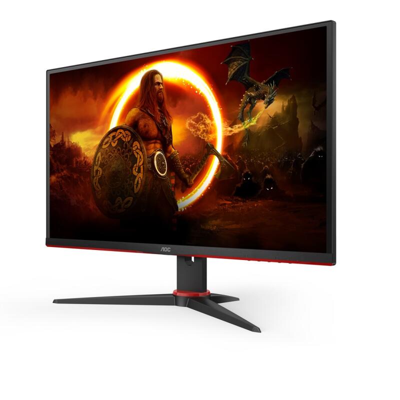 AOC G2 Q27G2E/BK computer monitor 68.6 cm (27") 2560 x 1440 pixels Quad HD Black, Red - Image 4