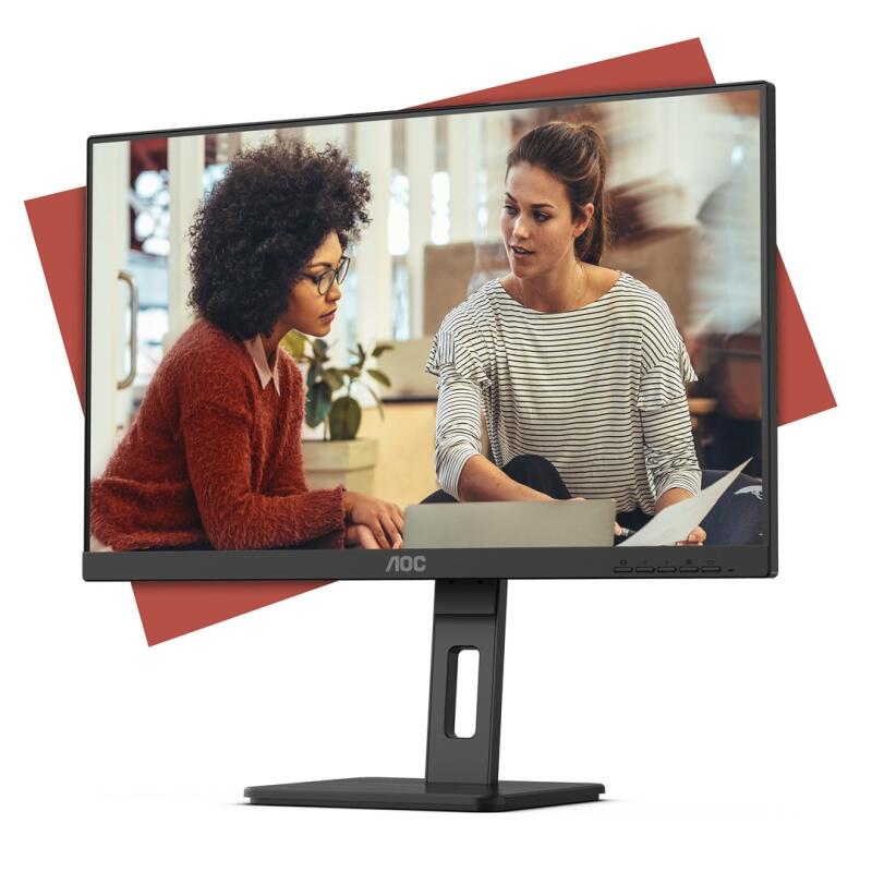 AOC E3 24E3QAF computer monitor 61 cm (24") 1920 x 1080 pixels Black - Image 6