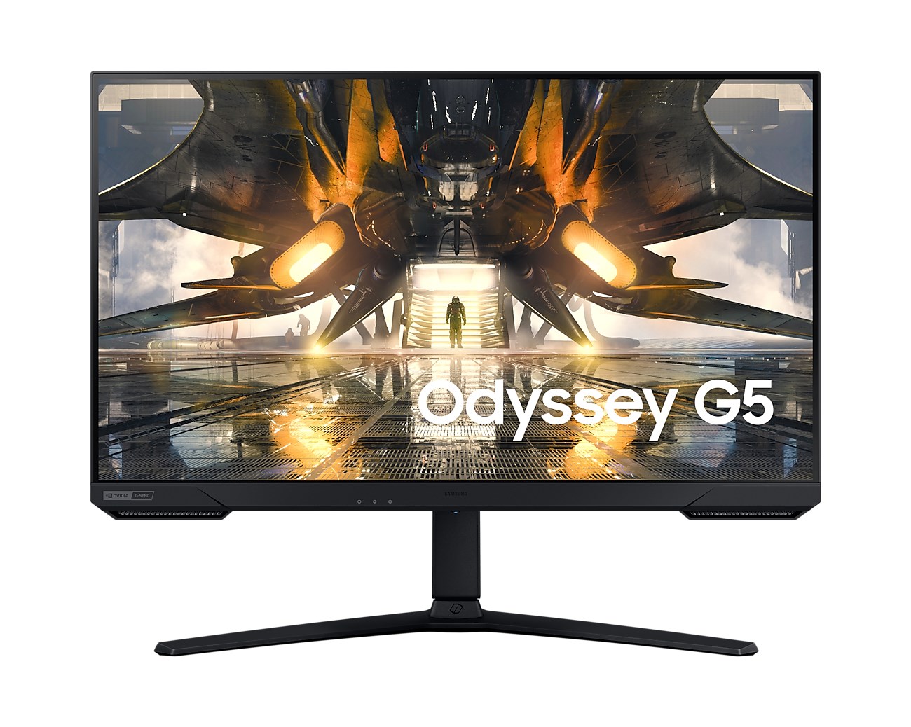 Samsung G Series LS32AG500PP computer monitor 81.3 cm (32") 2560 x 1440 pixels Quad HD QLED Black
