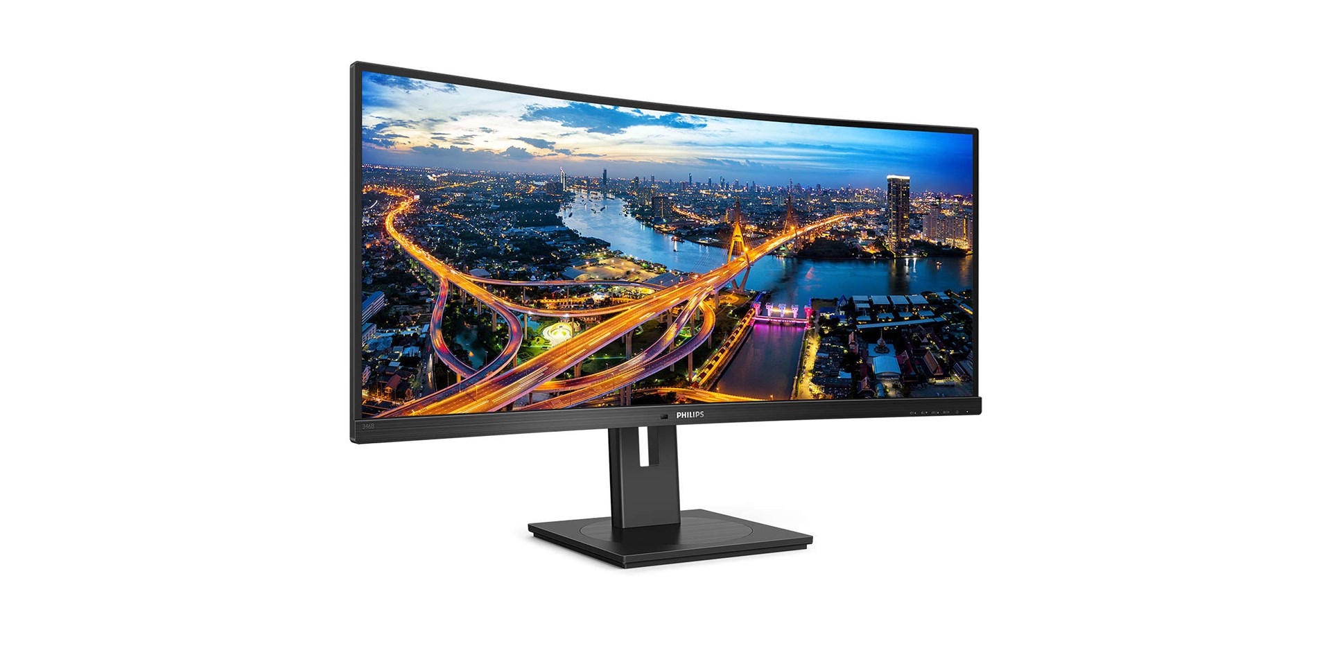 Philips B Line 346B1C/00 computer monitor 86.4 cm (34") 3440 x 1440 pixels Quad HD LCD Black - Image 3