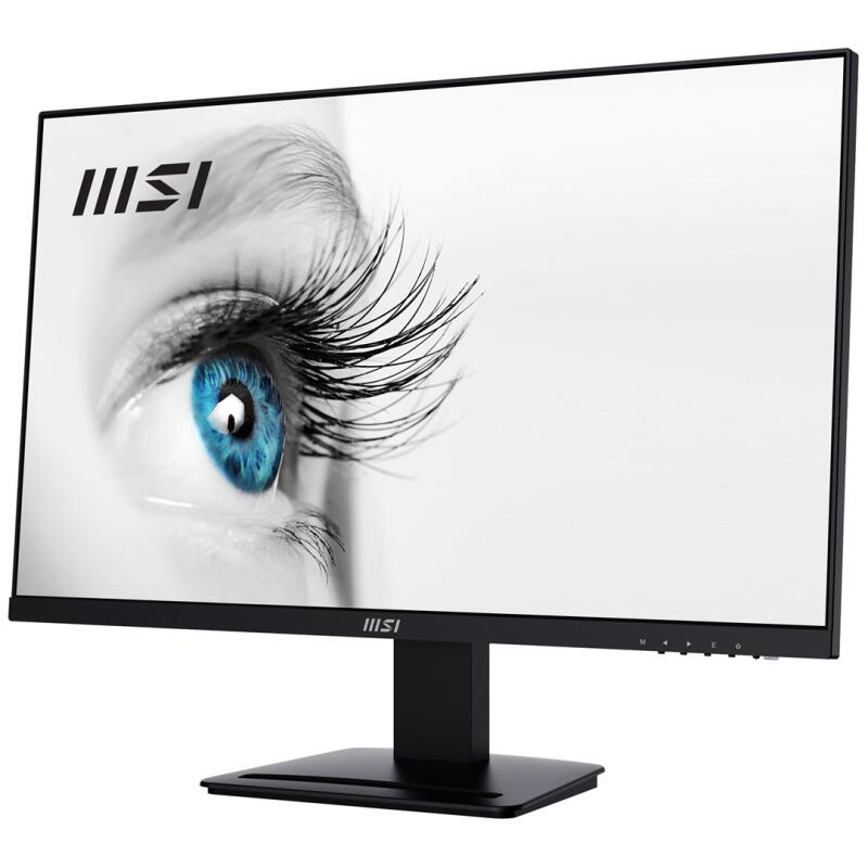 MSI Pro MP273A 27 Inch Monitor, Full HD (1920 x 1080), 100Hz, IPS, 4ms, HDMI, DisplayPort, VGA, Built-in Speakers, Anti-Glare, Anti-Flicker, Less Blue light, TÜV Certified, VESA, Kensington, Black - Image 14