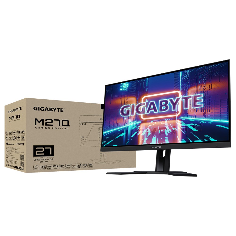 Gigabyte M27Q 68.6 cm (27") 2560 x 1440 pixels Quad HD LED Black - Image 4
