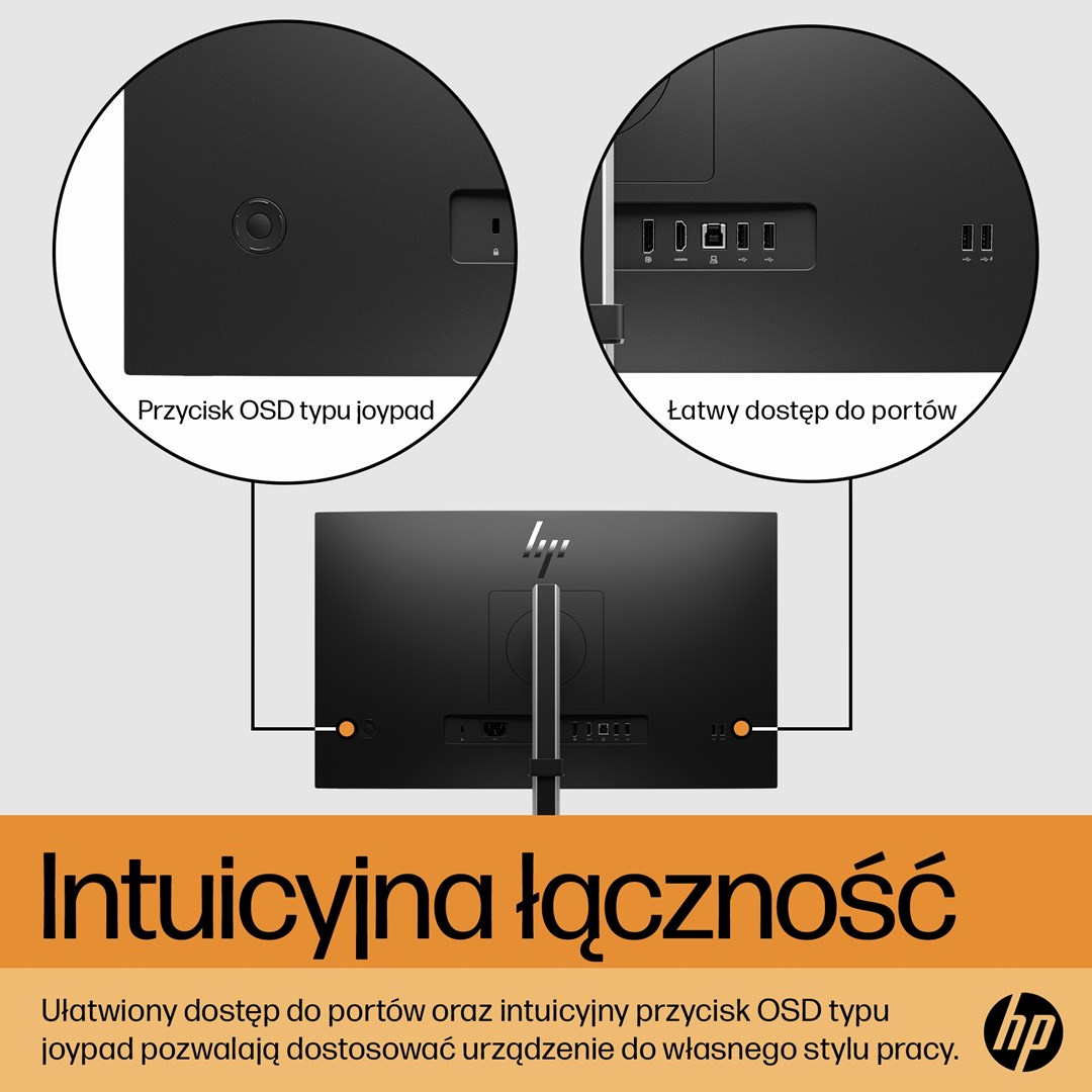 HP E-Series E24 G5 computer monitor 60.5 cm (23.8") 1920 x 1080 pixels Full HD LED Silver, Black - Image 12