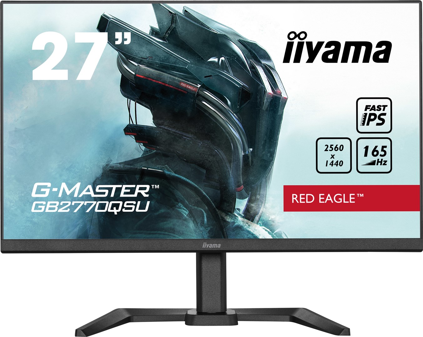 iiyama G-MASTER GB2770QSU-B5 computer monitor 68.6 cm (27") 2560 x 1440 pixels Wide Quad HD LED Black - Image 9