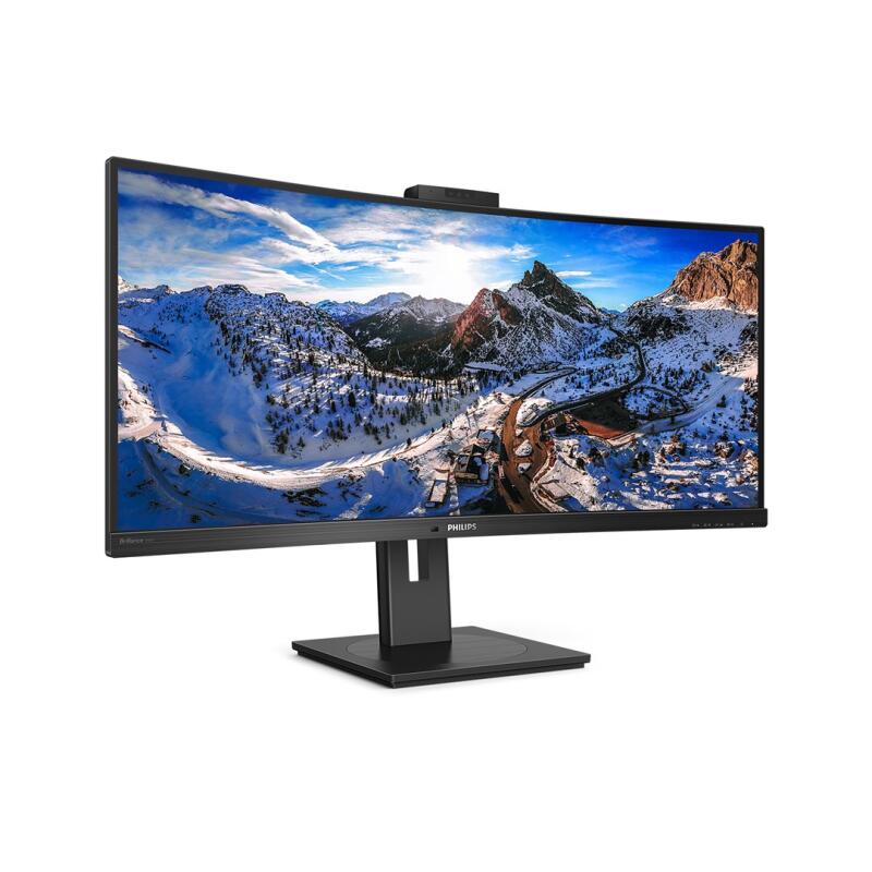 Philips P Line 346P1CRH/00 LED display 86.4 cm (34") 3440 x 1440 pixels UltraWide Quad HD Black - Image 3