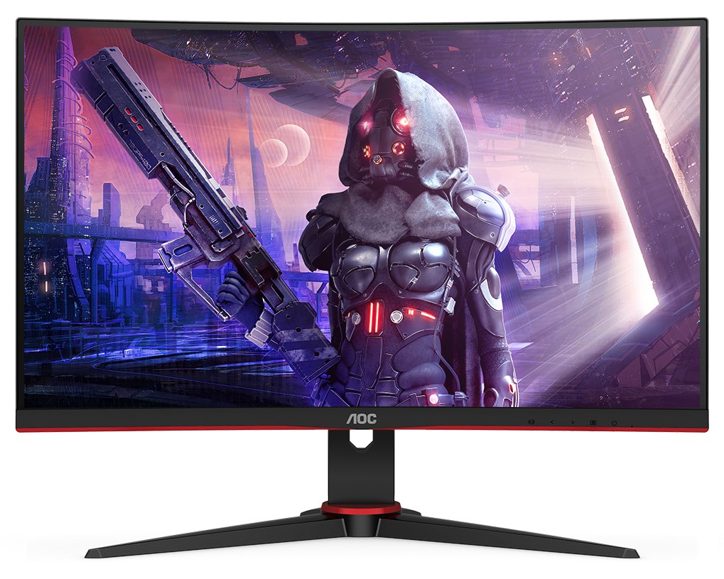 AOC C24G2AE/BK computer monitor 59.9 cm (23.6") 1920 x 1080 pixels Full HD LED Black, Red - Image 5