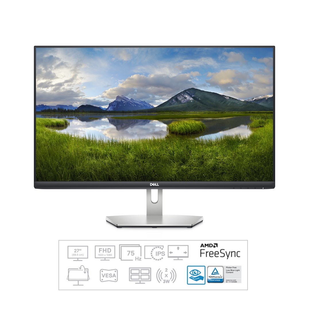 DELL S Series S2721H 68.6 cm (27") 1920 x 1080 pixels Full HD LCD Grey - Image 12