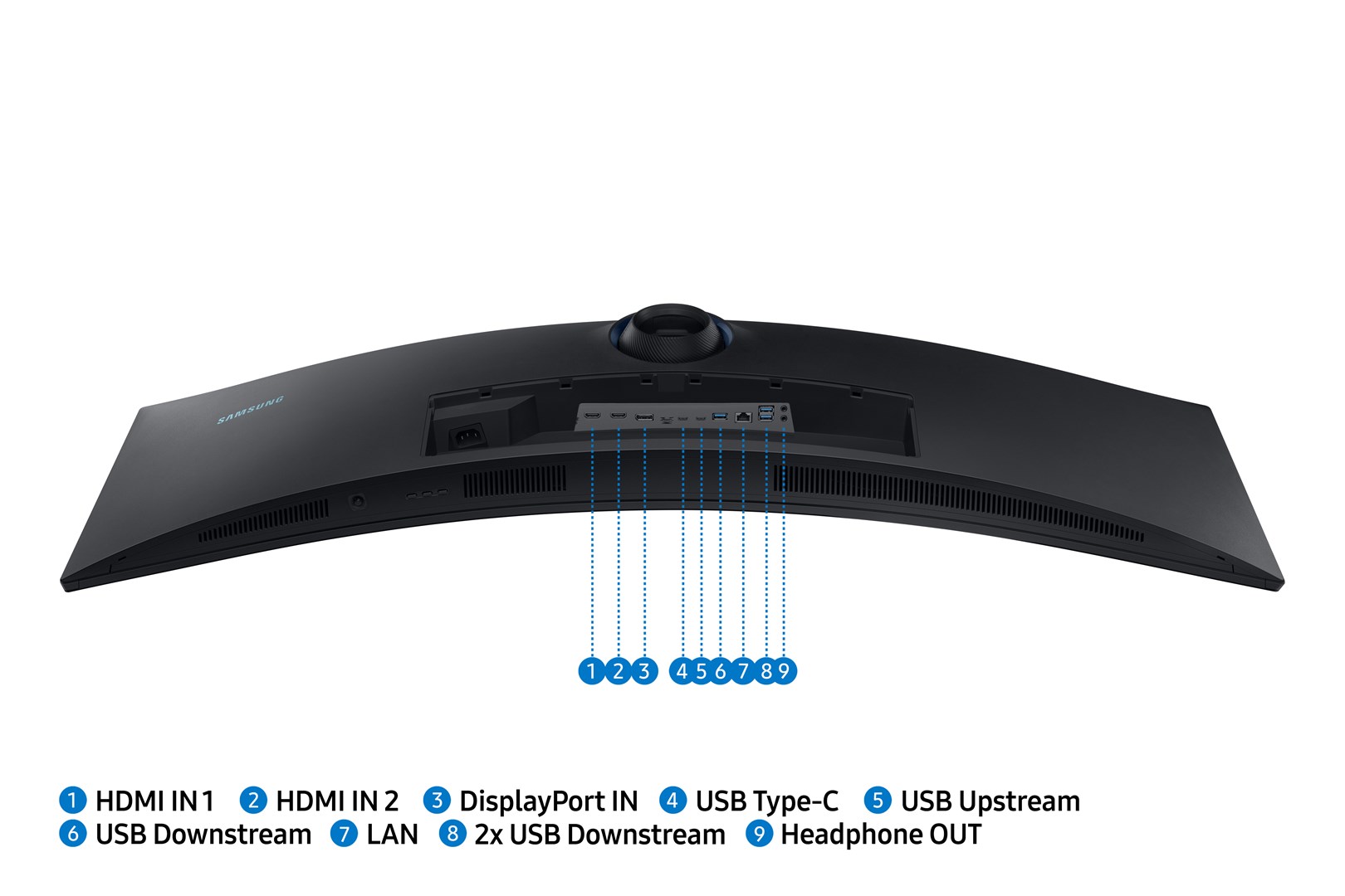 Samsung ViewFinity S49A950UIP computer monitor 124.5 cm (49") 5120 x 1440 pixels UltraWide Dual Quad HD QLED Black - Image 16