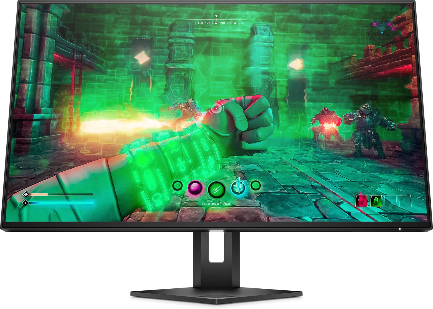 HP OMEN 27u 4K 144Hz HDR IPS computer monitor 68.6 cm (27") 3840 x 2160 pixels 4K Ultra HD LCD Grey