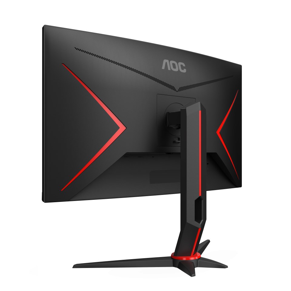 AOC CQ27G2S/BK computer monitor 68.6 cm (27") 2560 x 1440 pixels Quad HD Black, Red - Image 3