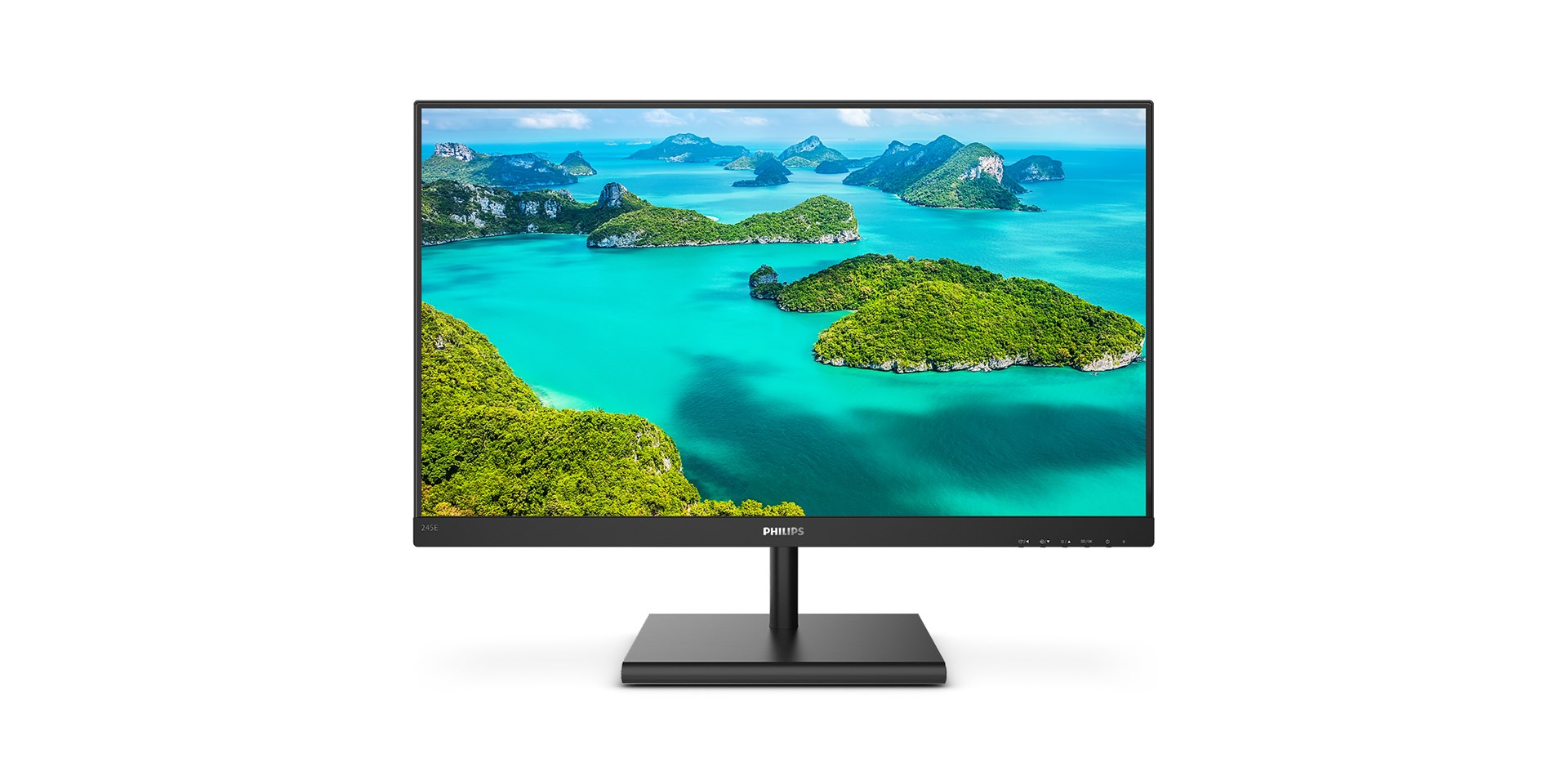 Philips E Line 245E1S/00 LED display 60.5 cm (23.8") 2560 x 1440 pixels 2K Ultra HD LCD Black - Image 2