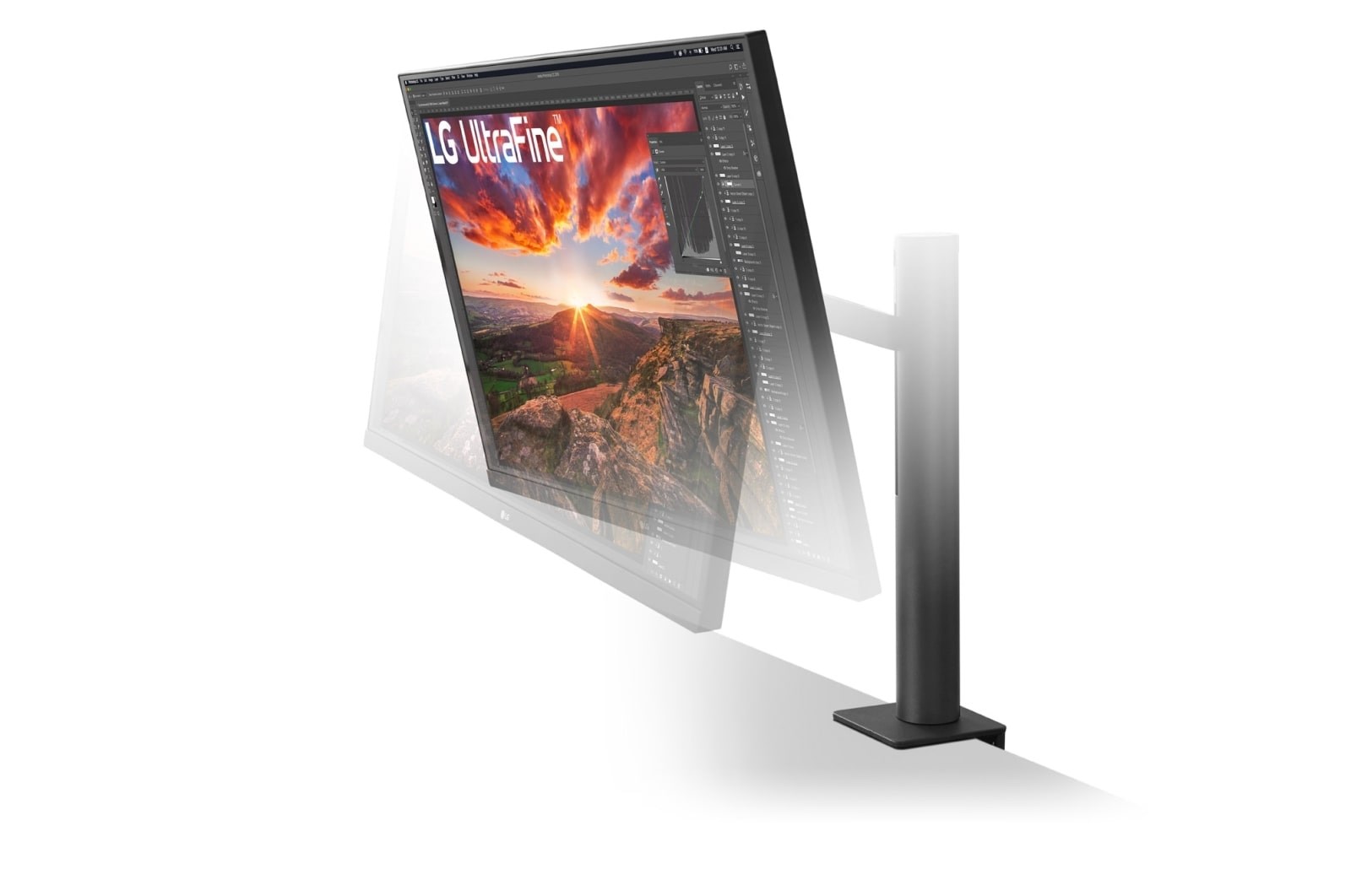 LG 32UN880P-B computer monitor 81.3 cm (32") 3840 x 2160 pixels 4K Ultra HD Black - Image 5