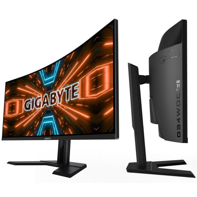 Gigabyte G34WQC A 86.4 cm (34") 3440 x 1440 pixels UltraWide Quad HD LCD Black - Image 3